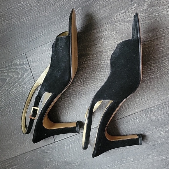 Valleverde Suede Sling Backs - Picture 4 of 6